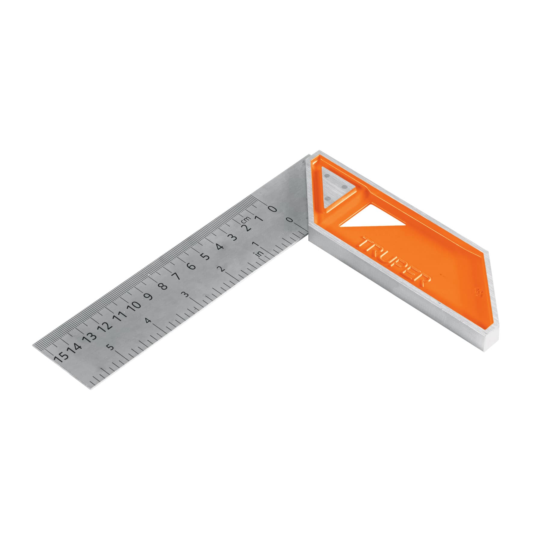 Escuadra para carpintero mango de aluminio 6"" Truper