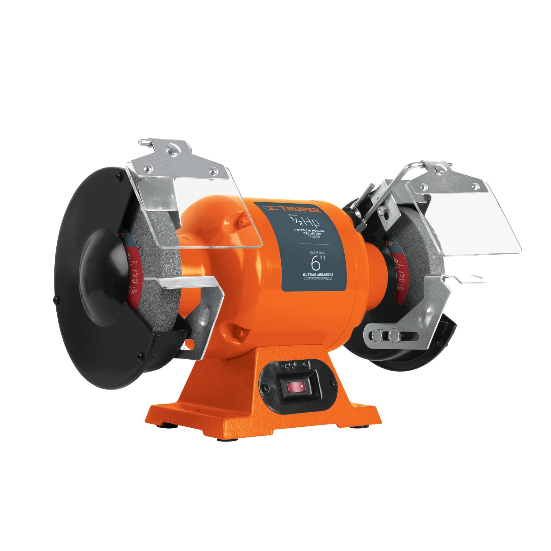 Amoladora Esmeril De Banco 6"" Truper