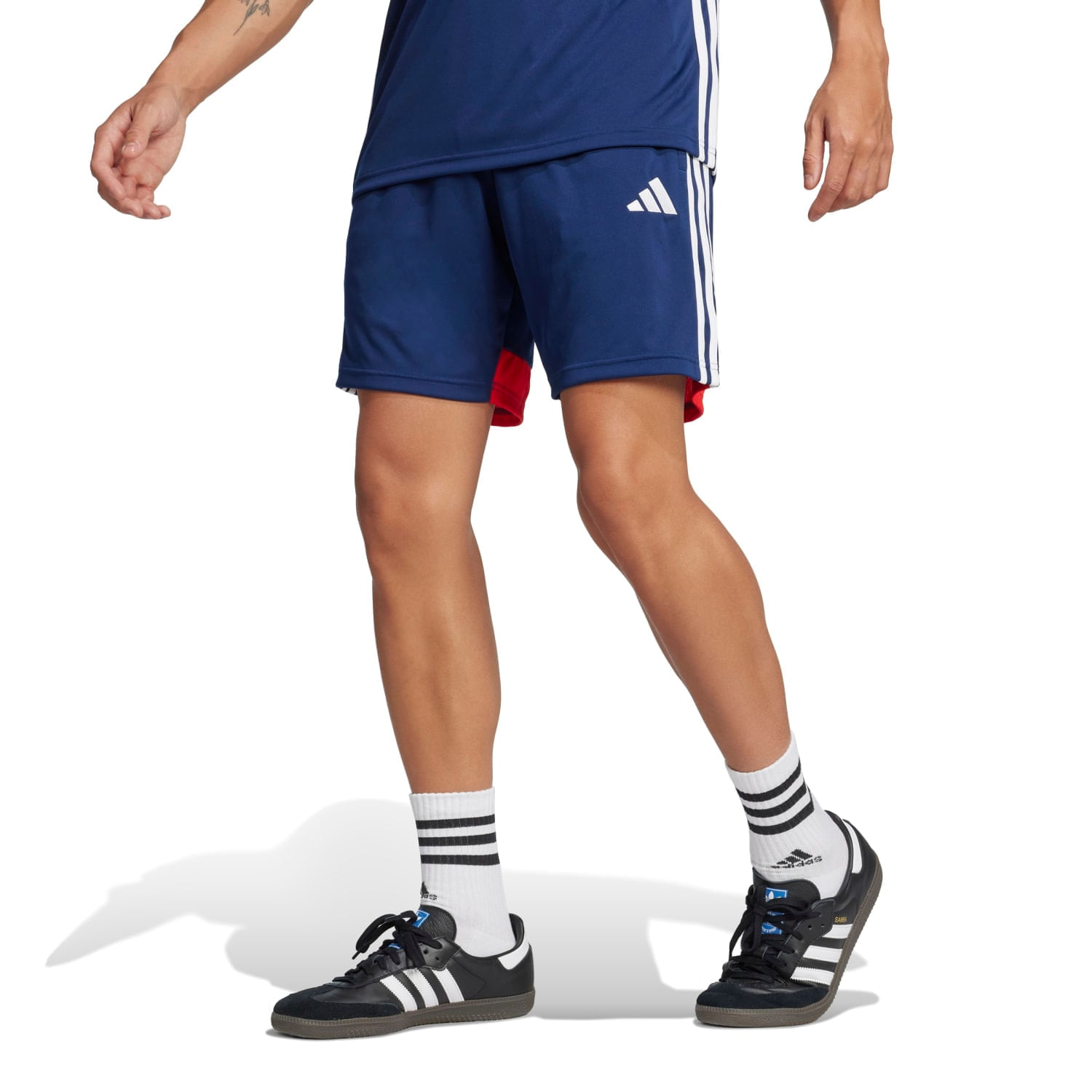 Short Deportivo Adidas Hombre Tiro Es Jd0455 Azul