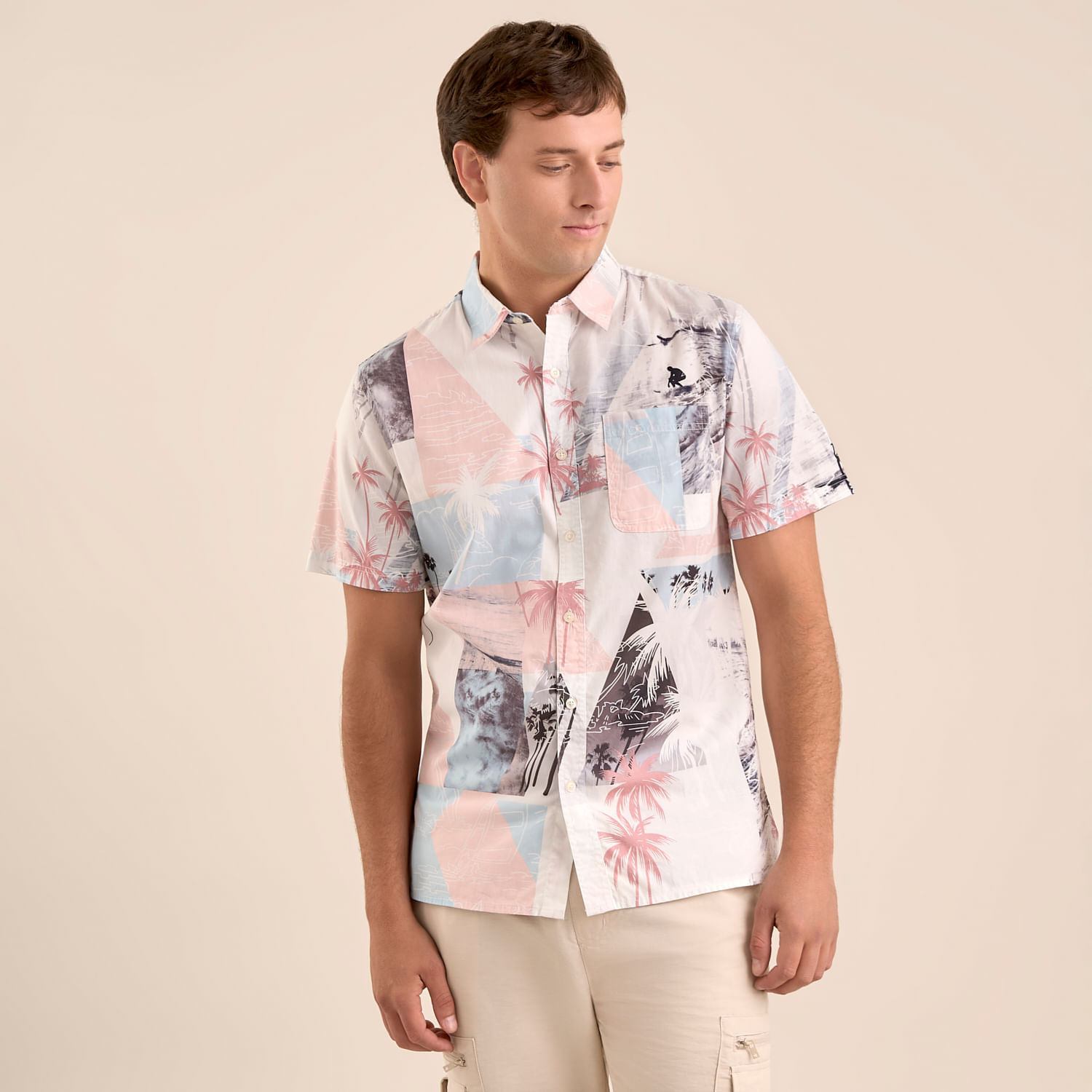 Camisa Hombre Amc Palmeras