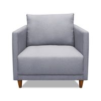 Sillon Casabella Tarragona 1 Cuerpo Gris