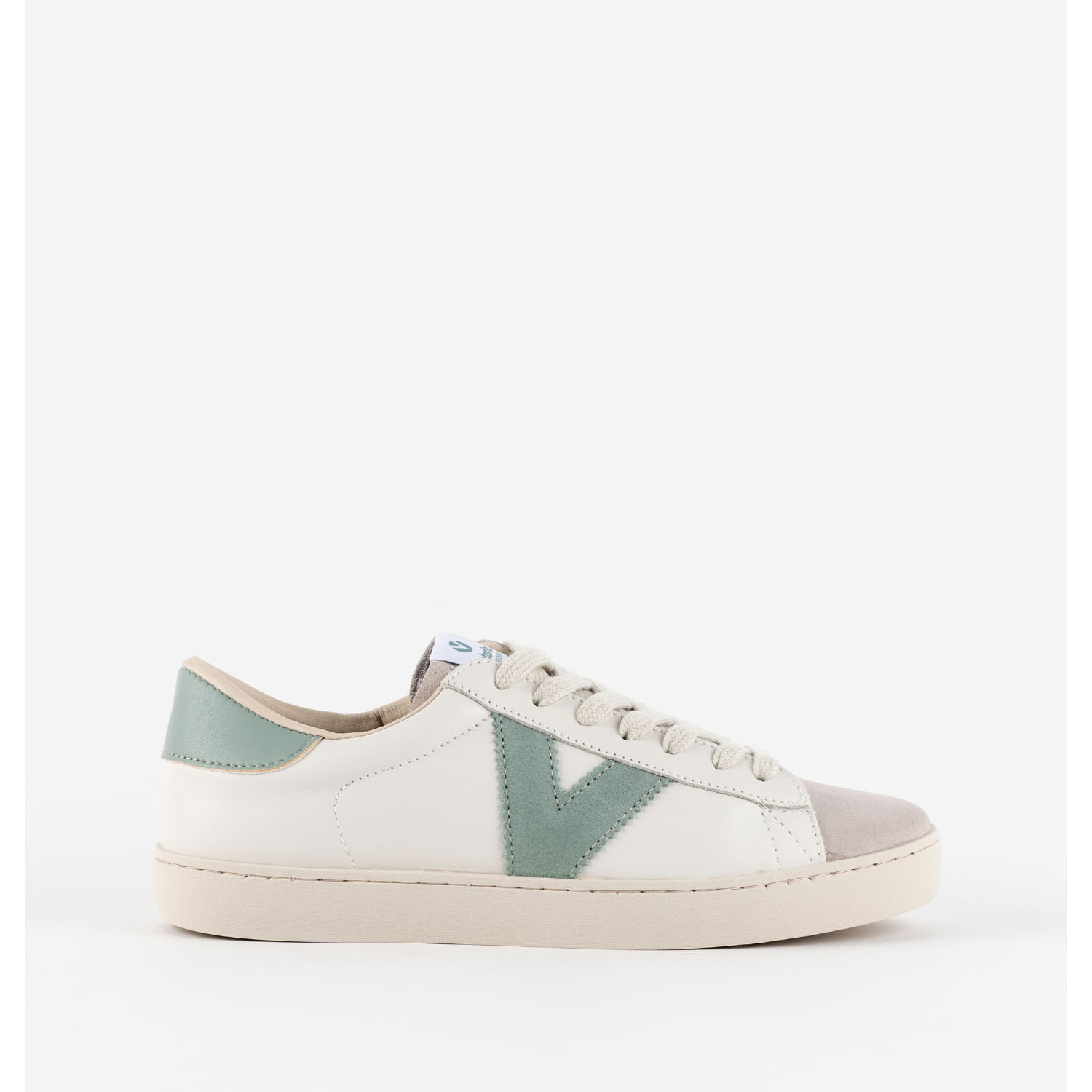 Zapatillas Urbanas Victoria Mujer Berlin Piel & Serraje Jade