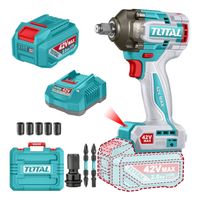 Llave de Impacto 1/2'' 460Nm + 1 Bateria y Cargador 42v Total