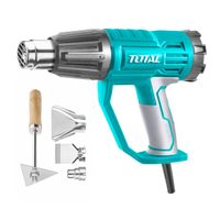 Pistola de Calor 2000W 450LMIN 50-550C Rango Ajustable Total
