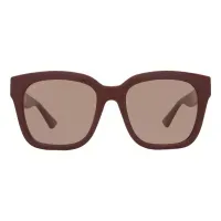 Lentes De Sol Gucci Brown Square Para Mujer Gg1338sk