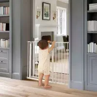 Reja de seguridad para bebes y mascotas 70-132cm de ancho