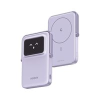 Power Bank Ugreen Uno Magnético Inalámbrico 10000mAh 20W 45328 Morado