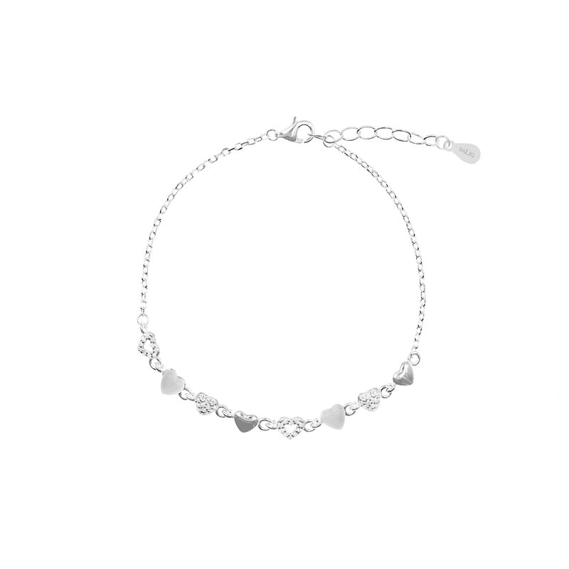 Pulsera Corazón Plata 925