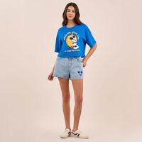Short Mujer Disney Face