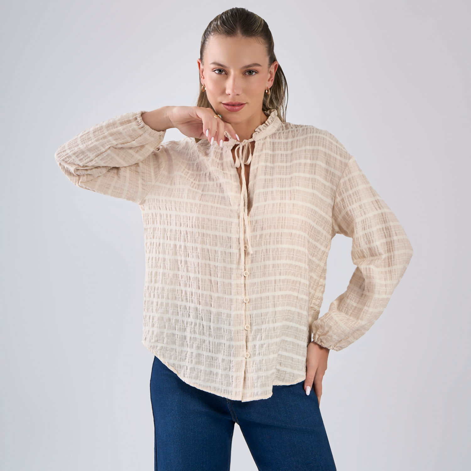 Blusa Mujer Malabar Dobby