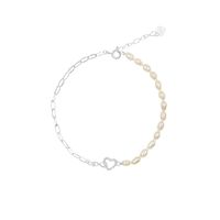Pulsera Perla Plata 925
