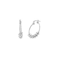 Aretes Esmeralda Estrella Plata 925