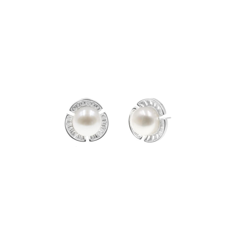 Aretes Cubo Plata 925