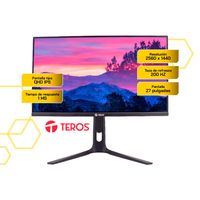 Monitor Plano Gaming Teros TE-2754G 27 QHD IPS 200Hz 1ms