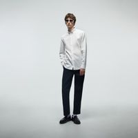 Camisa Hombre Sfera Estructura Slim Blanco