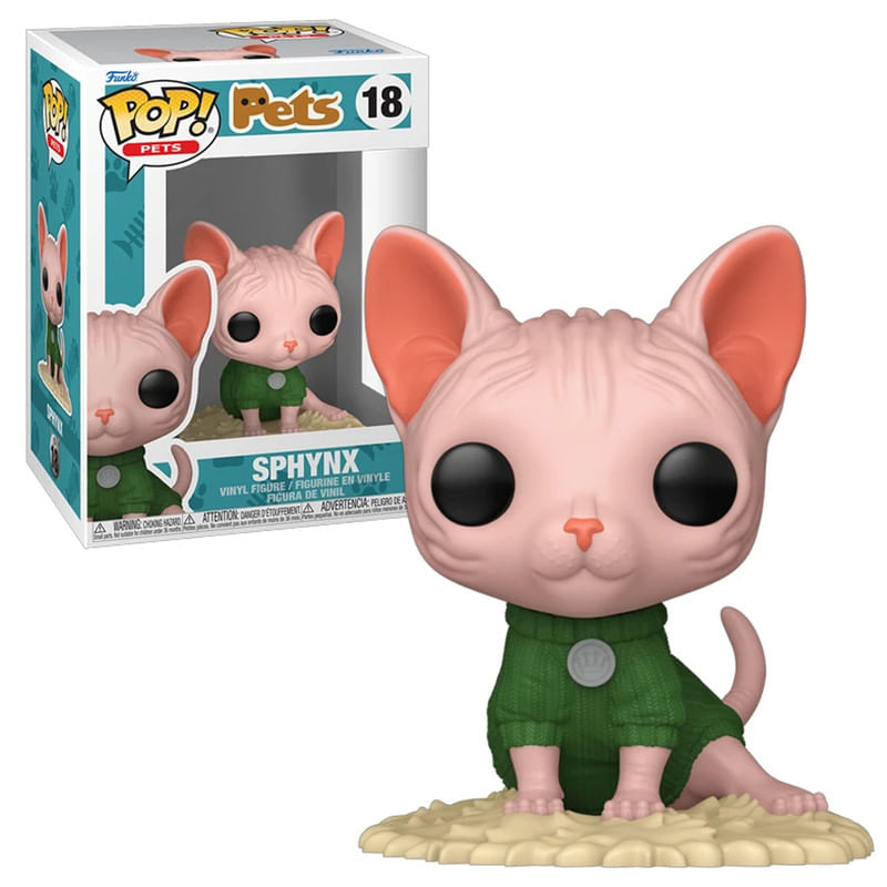 Funko Pop Mascotas - Gato Esfinge #18