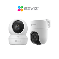 Kit de cámaras de seguridad para interior y exterior H6C Full HD + H8C 2MP  - Ezviz