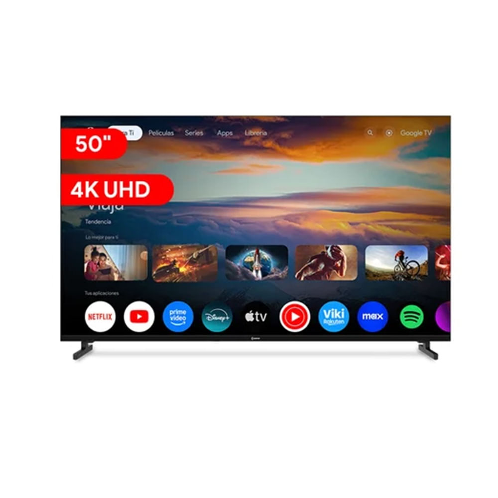 Televisor Miray 50"" MK50-E2000GBT Google TV. LED 4K UHD Android 14