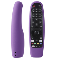 Control Remoto Smart Para Tv Lg Con Comando Por Voz + Funda Color Morado