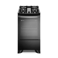 Cocina  Electrolux Negra con Mesa de Vidrio FE4GP 4 Quemadores