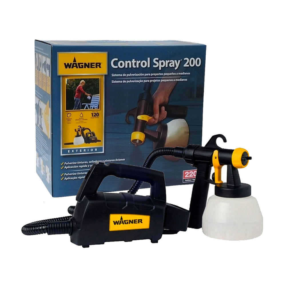 Pistola Pulverizadora Wagner Control Spray 200 Click & Paint