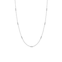 Collar Tres Bolitas Plata 925