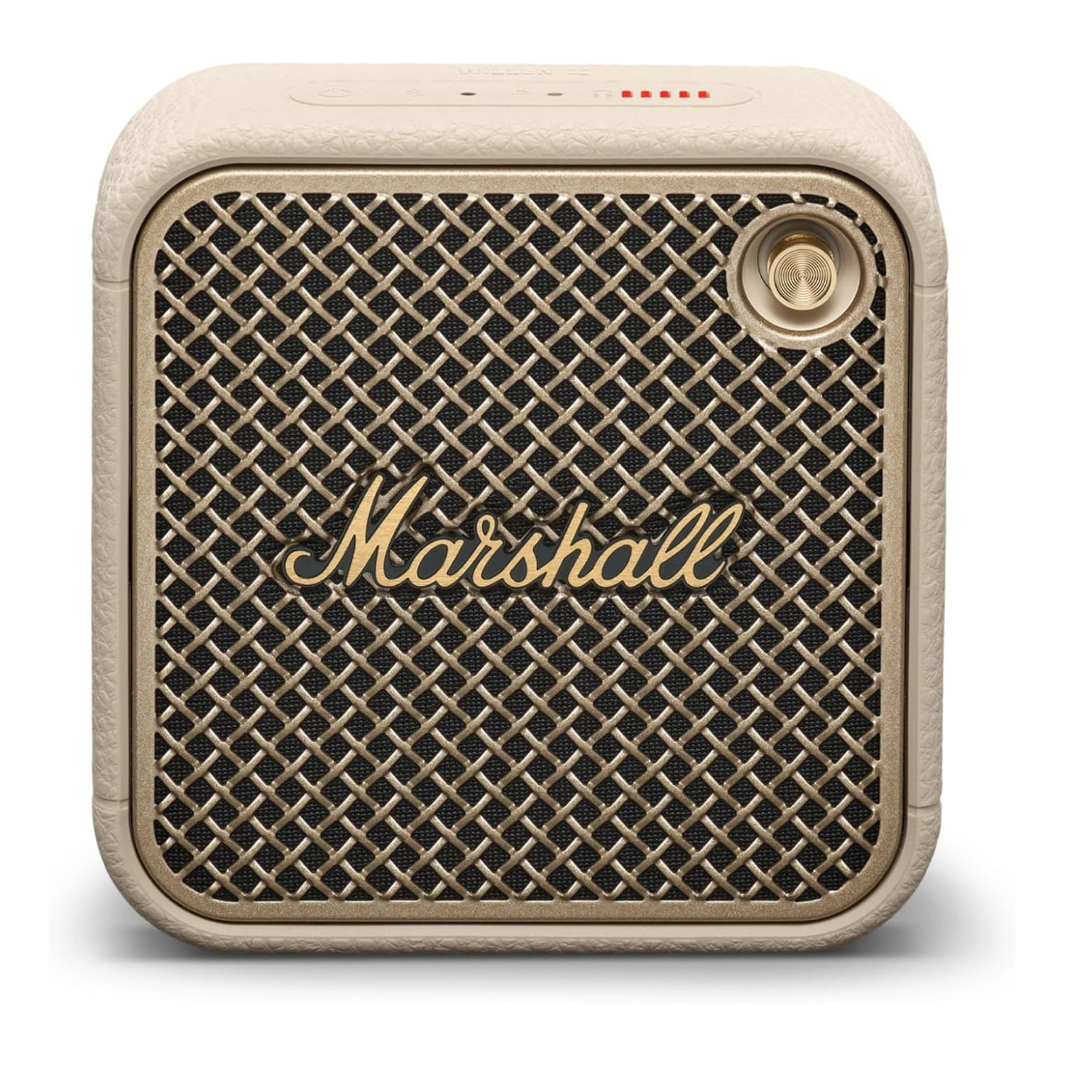 Parlante Bluetooth Portatil Marshall Willen II IP67 17Hrs Crema