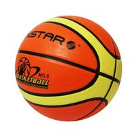 PELOTA PARA BÁSQUET TAMAÑO #5 GOMA CELULAR WINSTAR NARANJA