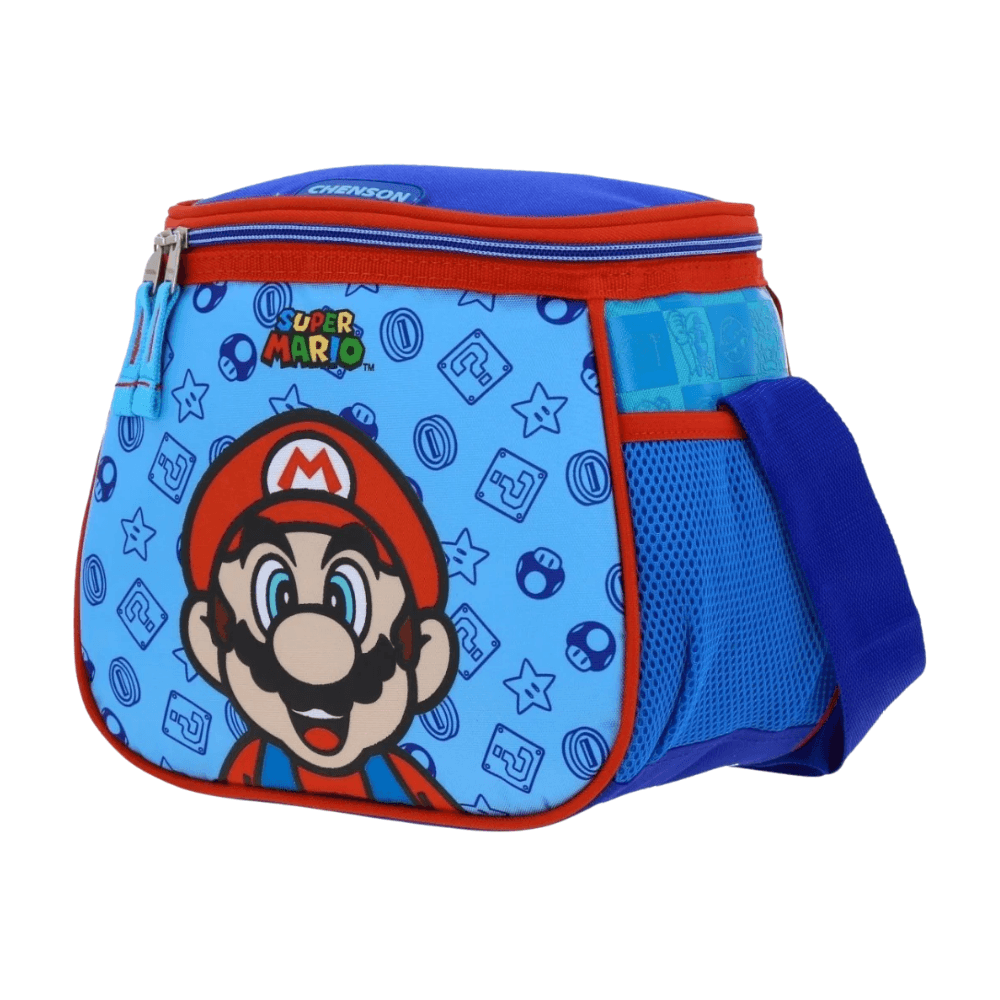 Lonchera Escolar Termica Rectangular Nintendo Super Mario Chenson