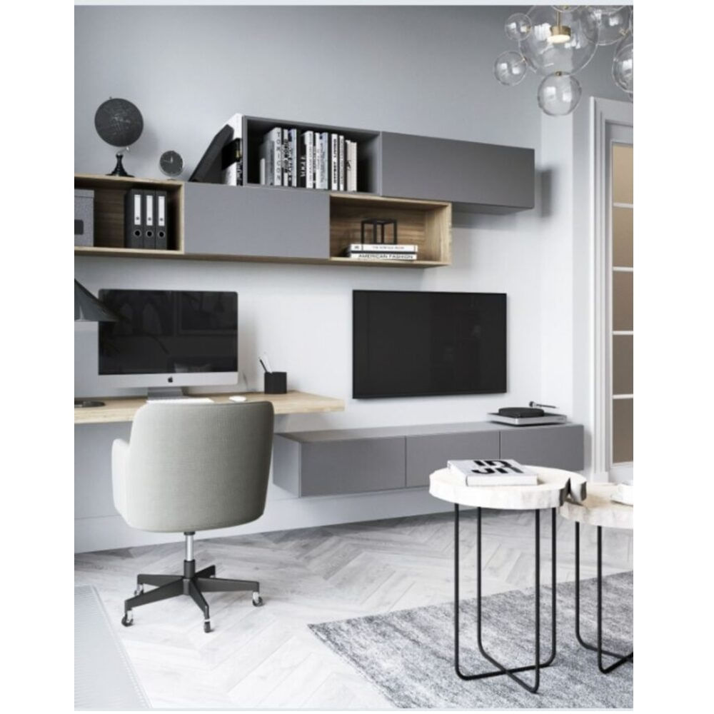 Set de Mueble de TV + Escritorio Lazcano TU MESITA