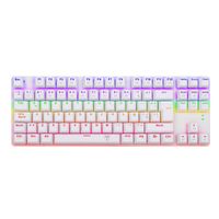 T-Dagger - Teclado Bora Lite TGK313W TKL Rainbow Spa Switch Red - Blanco