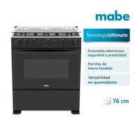 Cocina de piso Mabe Cmp3020Fn1 de 6 hornillas GLP