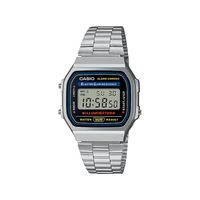 Reloj Plateado de Hombre Casio Retro A168WA-1