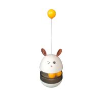 Juguete Interactivo Blanco con Dispensador de Snacks para Gatos