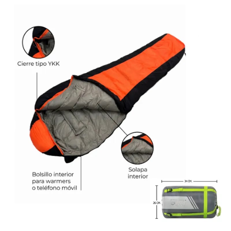 Saco de Dormir Impermeable