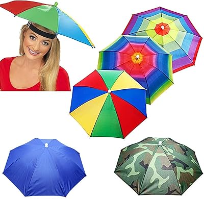 sombreros para paraguas con cabeza deportiva para niños adultos
