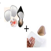 Kit 2 en 1 Protector para Antepié y Talón Silicona