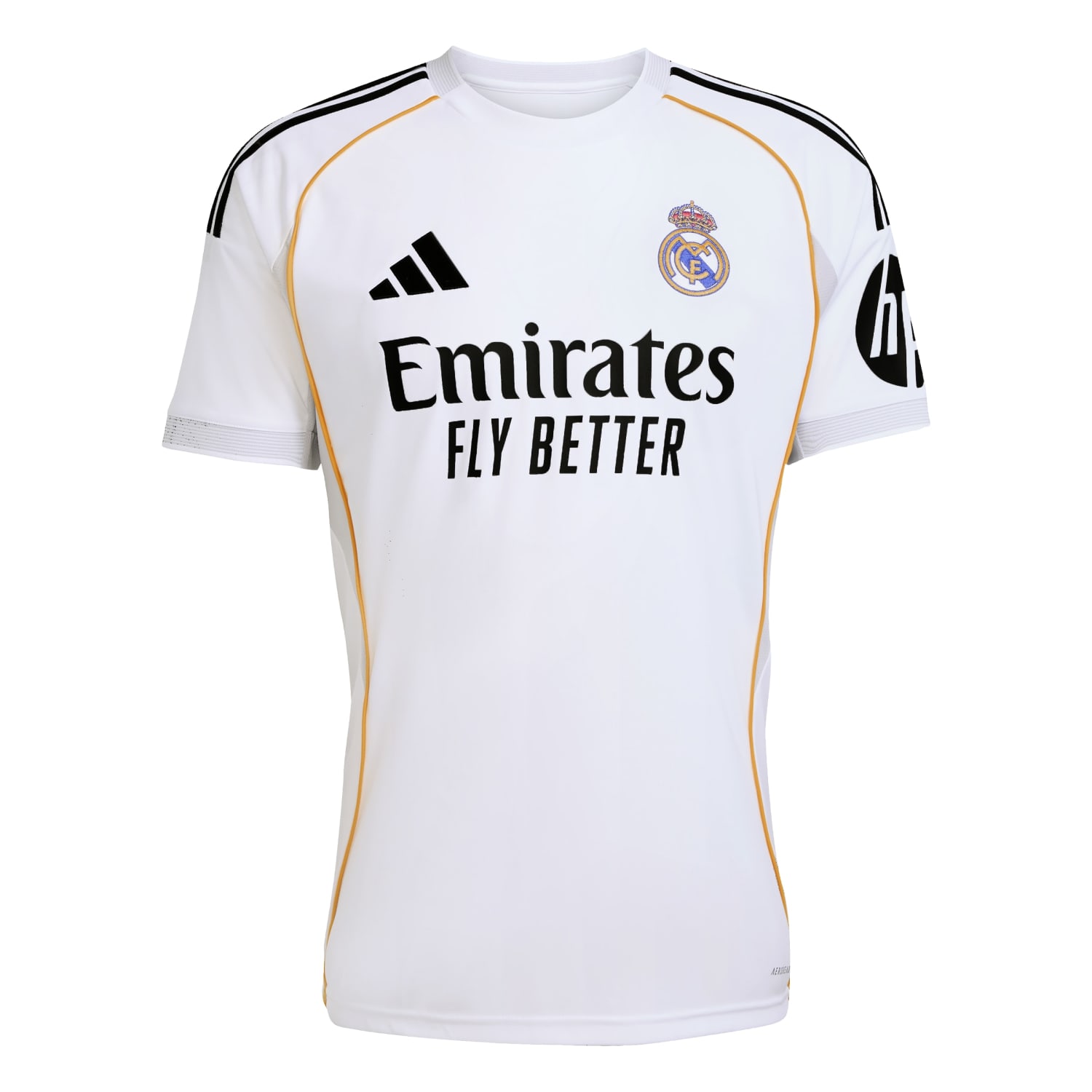 Camiseta Deportiva Adidas Hombre Real H Jsy Jj1931 Blanco