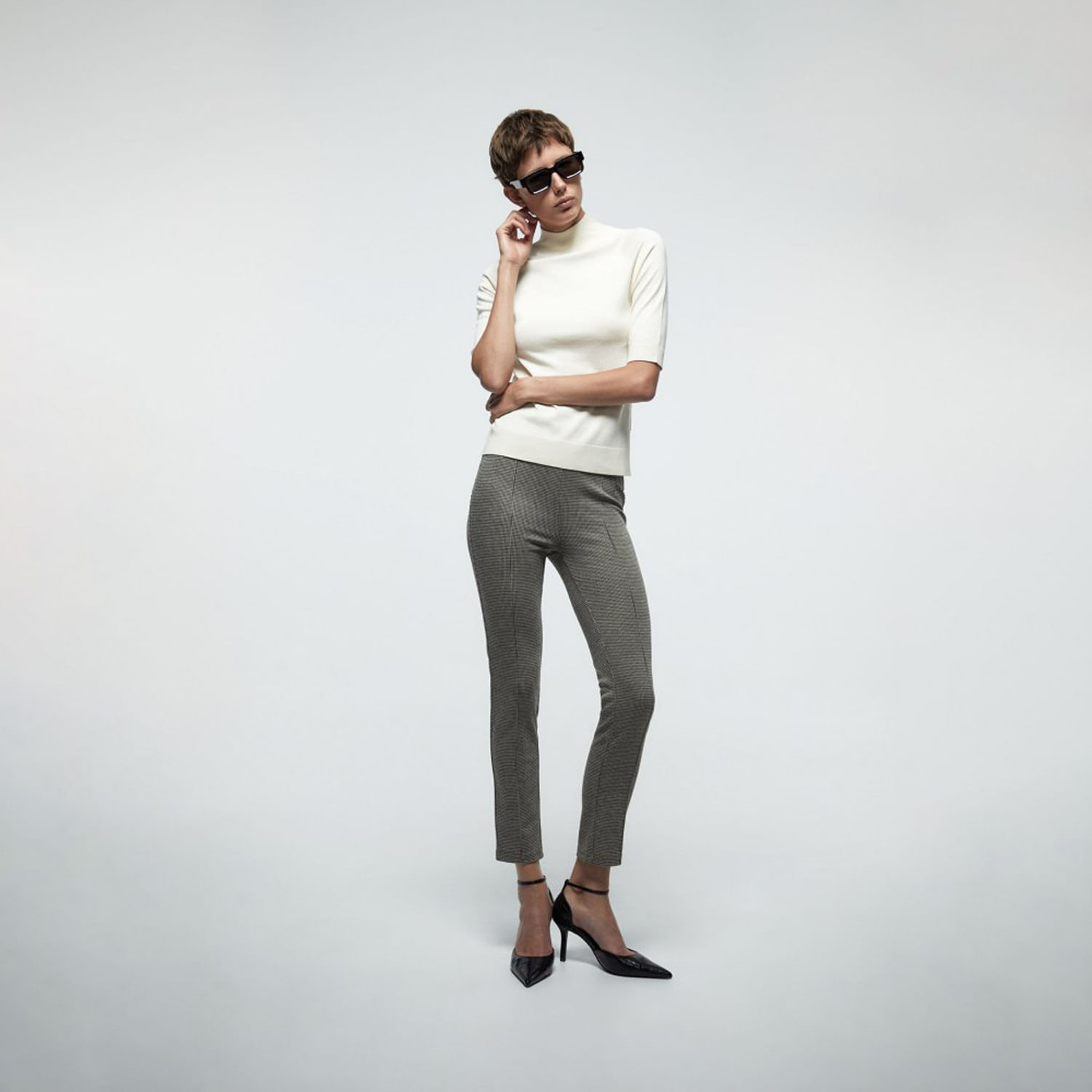 Pantalón Mujer Sfera Fantasía Plomo