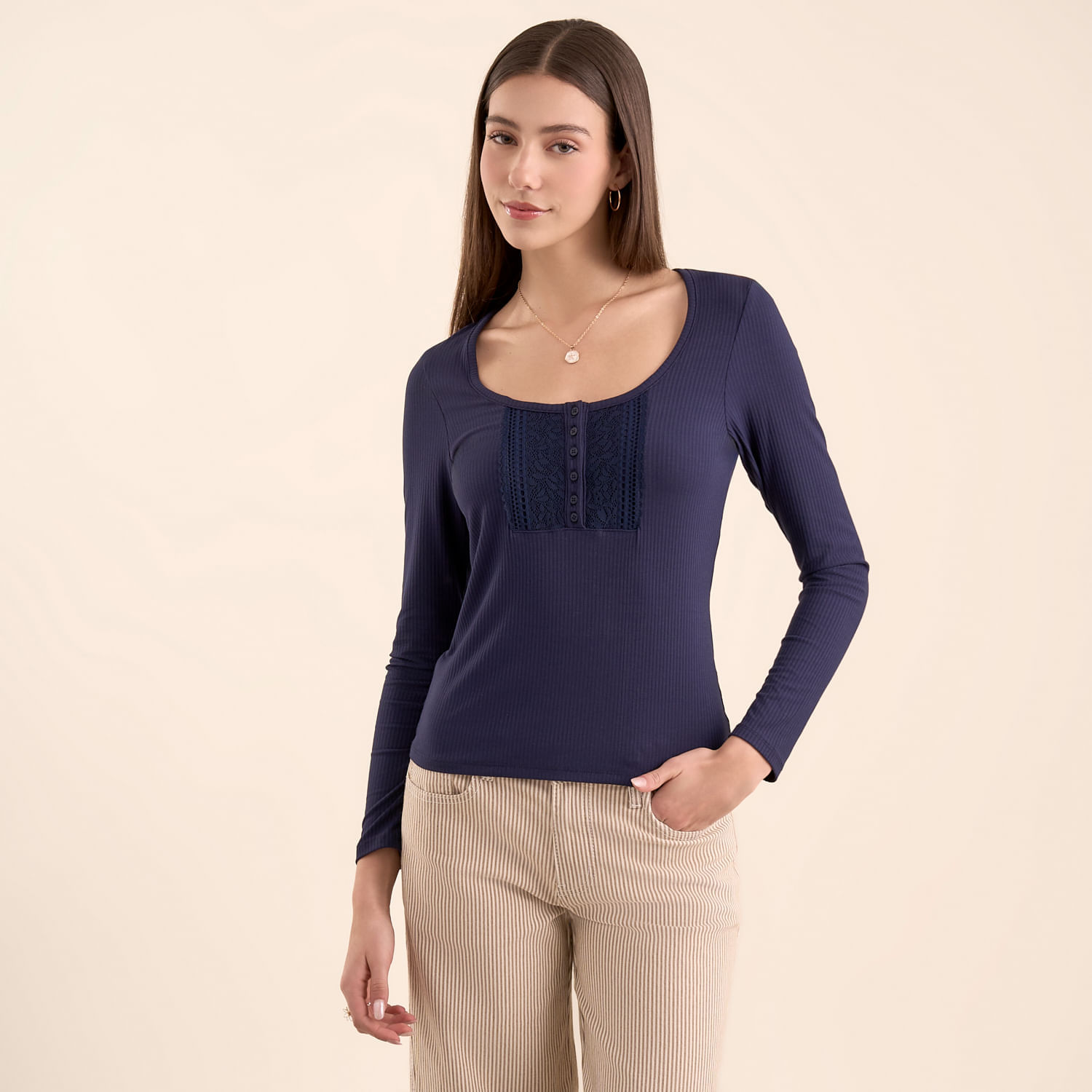 Polo Mujer Amc Tf Lace