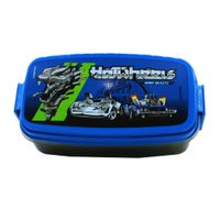 Tupper Polipropileno Dos Niveles Hot Wheels 510 Ml