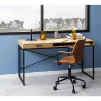 Escritorio Industrial TU MESITA Jambo color Marrón/Negro