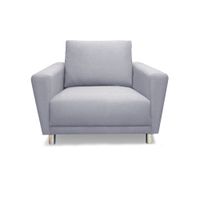 Sillon Casabella Cairo 1 Cuerpo Gris