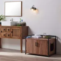 Casa Mueble para Gatos Miltón color Marrón TU MESITA