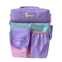 Lonchera Artesco Teens Rosado/Gris