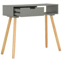 Consola Vintage Sigma 1 cajón color Gris TU MESITA
