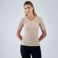 Polo Mujer Malabar Textu