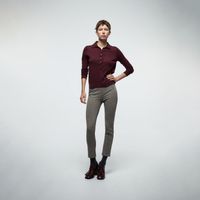 Pantalón Mujer Sfera Cortes Roma Light Marron