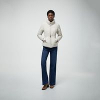 Abrigo Mujer Sfera Parka Corta Cuello Hielo