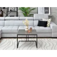 Mesa de Centro Industrial Gigi color Gris TU MESITA